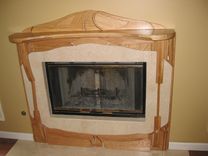 Fireplace Mantle 3 small