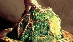 Asian Gold Leaves - Wire Tree Sculpture 3 small