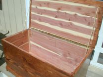 Upcycled Blanket Chest 1 small