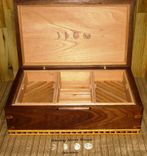 Custom Humidor - "Full Moon Series" 3 small