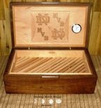 Custom Humidor - "Fighting Irish" 3 small