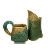 Hand Built Stoneware Cup 6 small