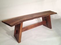 Walnut Tenon Bench 5 small