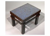 Blackened Steel Tile Table 1 small
