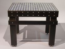 Blackened Steel Tile Table 2 small