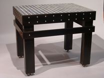 Blackened Steel Tile Table 4 small