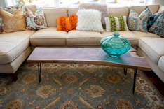 Live Edge Coffee Table, Modern Walnut Coffee Table, Slab Coffee Table, Rustic Coffee Table 1 small