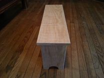Red Oak Decorative Bench 2 small