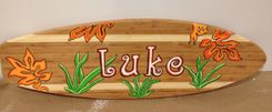 2 Ft Bamboo Wood Surfboard Unfinished Unpainted 1 small