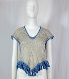 Custom Uturn Knit Blouse 1 small