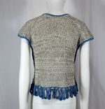 Custom Uturn Knit Blouse 3 small