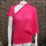 Asymmetrical Kid Mohair Sweater 1 small