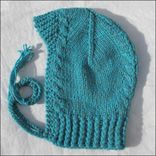 Knit Alpaca Hood 1 small