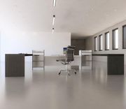 Alpha Deluxe Reception Desk Workstation 2 small