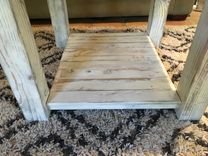Reclaimed Farmhouse Rustic Side Table 3 small