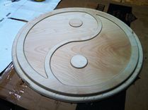 Custom Commissioned Layered Yin Yang Wall Art 5 small