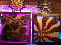 "Sunburst" Multidimensional Layered Carving 8 small
