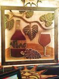 "Vino" Still Life Multi-Dimensional Fine Woodwork 7 small