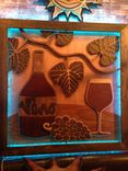 "Vino" Still Life Multi-Dimensional Fine Woodwork 8 small