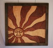 "Sunburst" Multidimensional Layered Carving 1 small