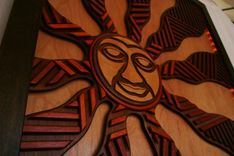 "Sunburst" Multidimensional Layered Carving 4 small