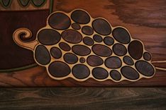 "Vino" Still Life Multi-Dimensional Fine Woodwork 4 small