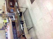 Modern Walnut Slab Conference Table And Desk 1 small