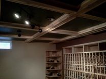 Wine Cellar Box Beam Ceiling 1 small