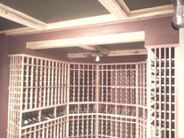 Wine Cellar Box Beam Ceiling 3 small