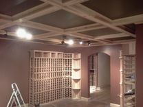 Wine Cellar Box Beam Ceiling 5 small