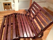 Chaise Lounger / Futon Frame 3 small