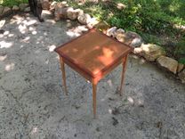 Mid Century, Cherry End Table With Drawer 1 small