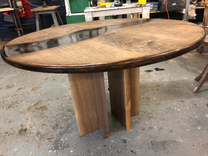 Epoxy Round Table, Ready To Go 1 small