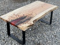 Live Edge Maple Epoxy Coffee Table 1 small