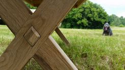 Farmhouse Trestle Table 2 small