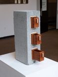 Cinder-Block Chest Of Drawers 1 small