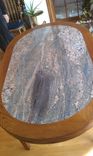 Dining Table With Granite Top 3 small