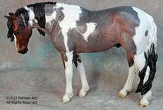 Horse Portrait Sculptures By Sheila Bishop 2 small
