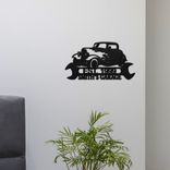 Custom Garage Sign, Personalized Metal Garage Tool Sign 7 small