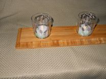 Candle Centerpiece Gift Holder 5 small