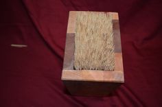 Knife - Sword - Tool Block Universal Kitchen Storage With Hand Cut Nails 6 small