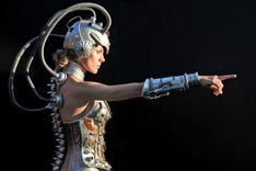 Bio Mechanical Suit Costume 2 small