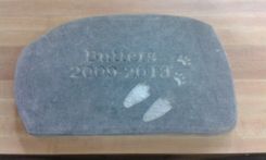 Soapstone Pet Memorial 2 small