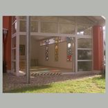 Art Glass Windows For A New Post Modern Church Annex. 1 small