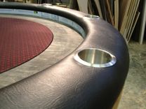 60" Round Poker Table 10 small