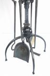 Fireplace Tools Set Inspired By Medieval Italian Town San Gimignano 3 small
