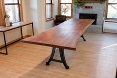 Live Edge Walnut Dining Table 5 small