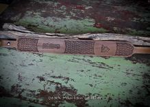 Customized Vegetable Tanned Leather Rifle Sling Or Gun Sling Hand Tooled Slim Style. 1 small