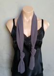 Purple Taupe Chiffon Scarf 4 small
