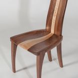 Modern Dining Chairs Handmade In Choice Of Wood, Available As Single Or Set Of Chairs "Gazelle" 4 small
